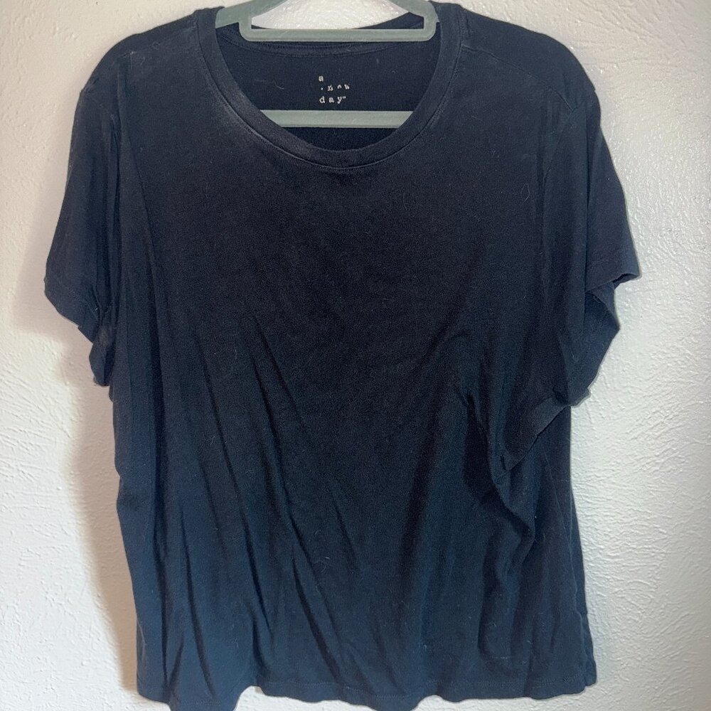 Solid Black A New Day T-Shirt